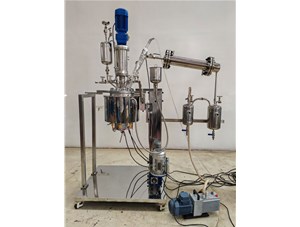 5L不銹鋼減壓蒸餾電動升降實驗釜已完工發(fā)往泰國