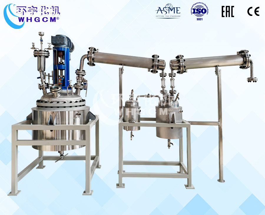 100L不銹鋼雙端面機械密封反應(yīng)釜
